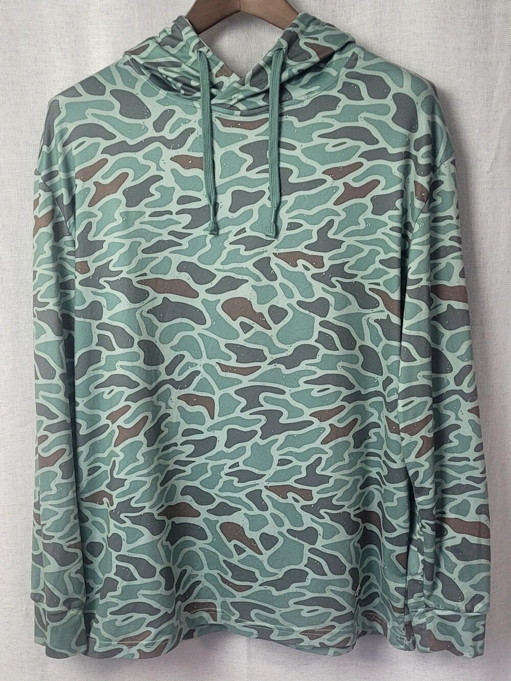 BURLEBO Performance Hoodie Retro Duck Camo - Excellent Condition